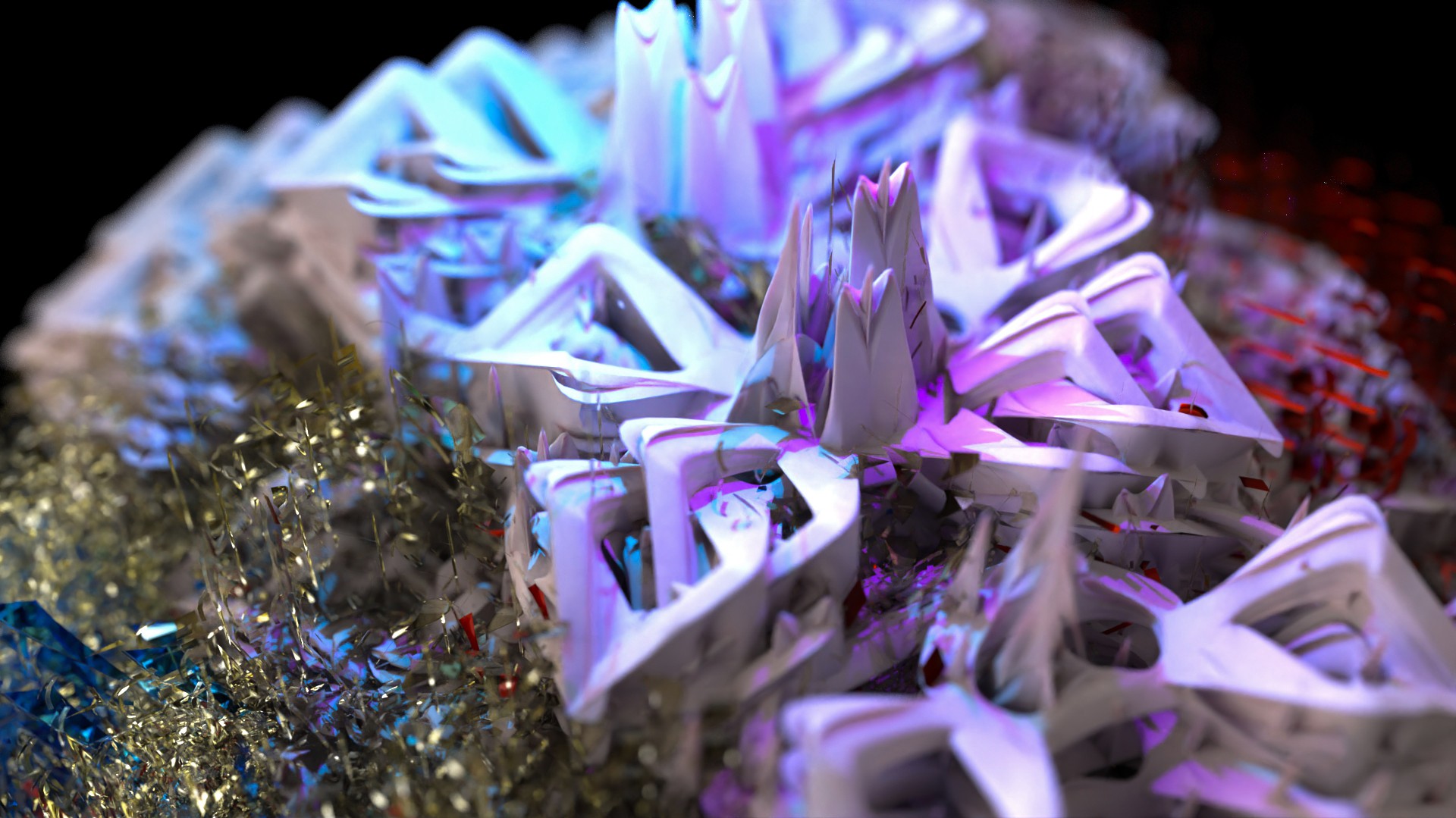 Abstract Maya Experiments: project visual