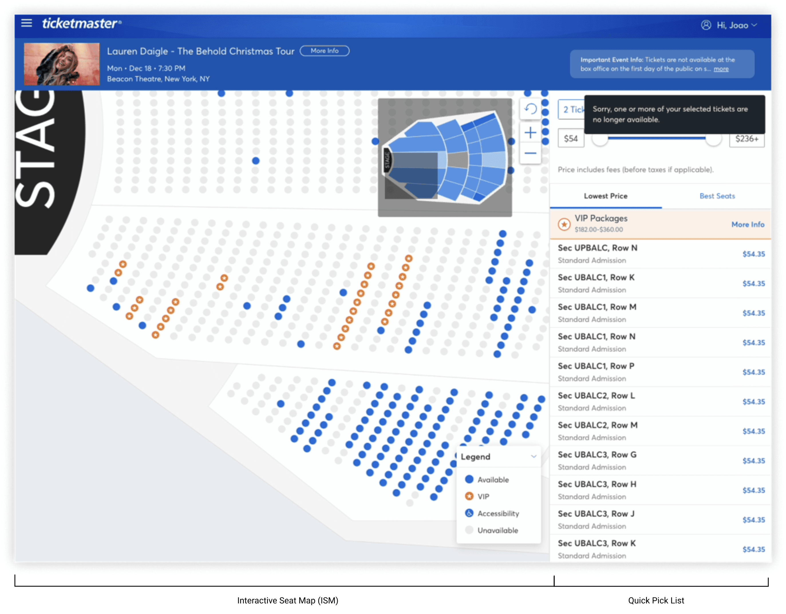 Events Detail Page: PROBLEM OVERVIEW