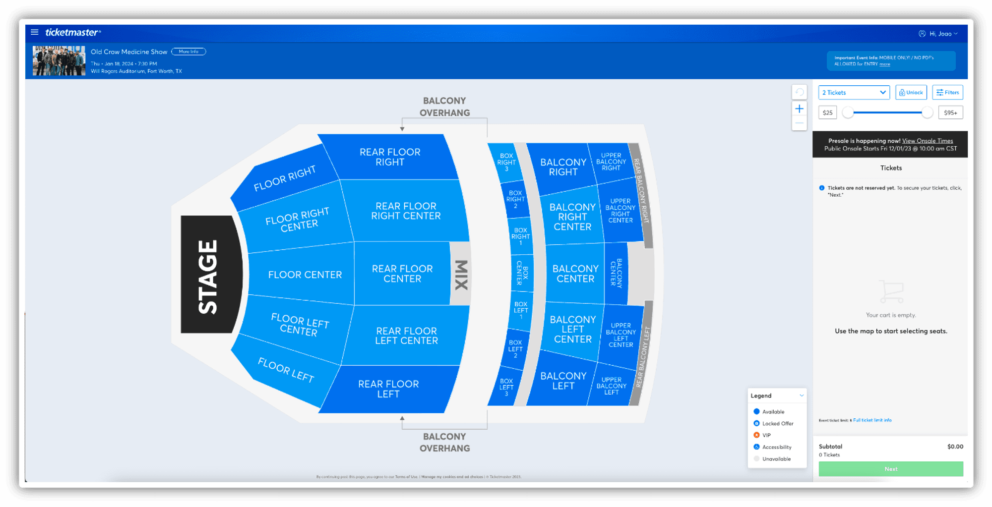 Events Detail Page: PHASE 1 APPROACH